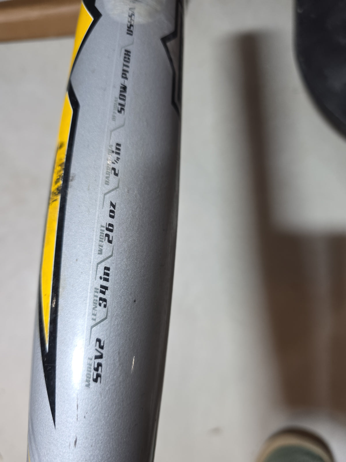 Easton SV12 alloy barrel