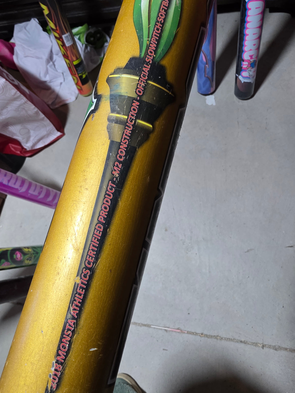 Monsta Gold Torch Used